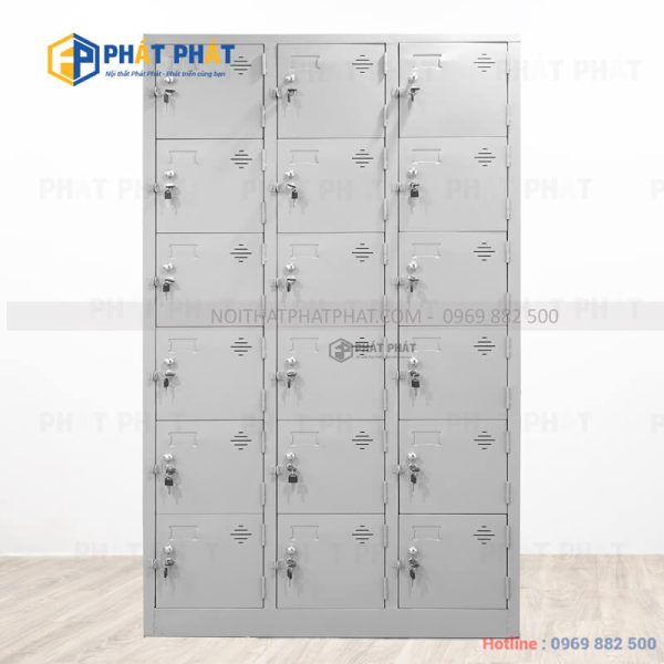 Tủ Sắt Locker 18 ngăn TLK18