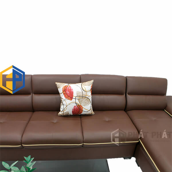 Alternative view of Sofa Da Cao Cấp SFC01