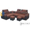 Sofa Góc Da SFG06
