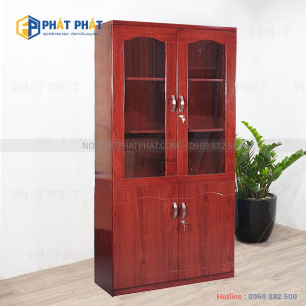 Alternative view of Tủ Tài Liệu Giám Đốc 2 cánh PU TLU02