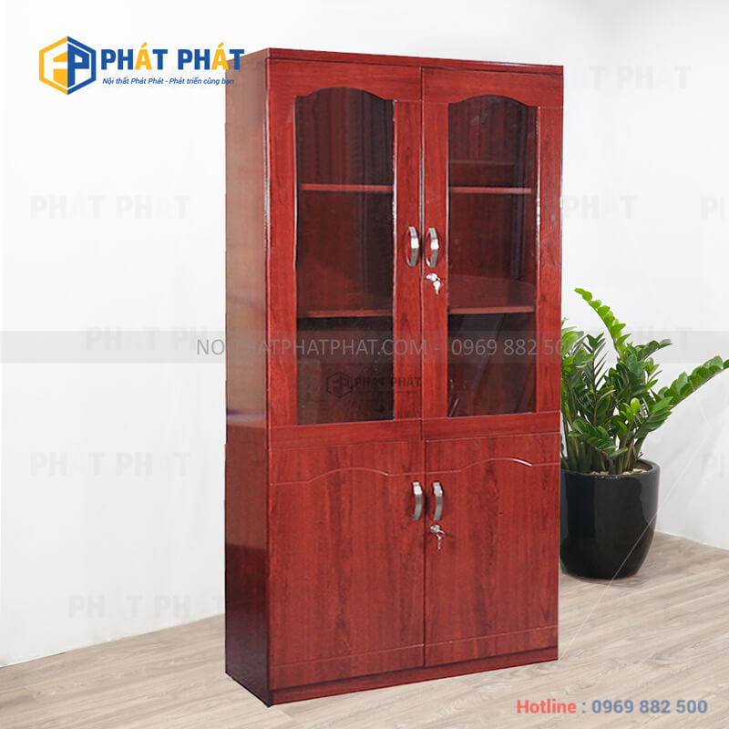 Tủ Tài Liệu Giám Đốc 2 cánh PU TLU02 8 tu 2 canh pu 1