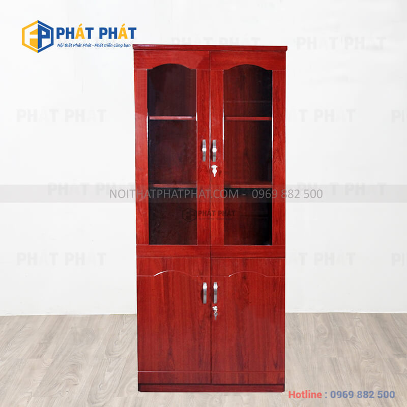Tủ Tài Liệu Giám Đốc 2 cánh PU TLU02 3 Tủ Tài Liệu Giám Đốc 2 cánh PU TLU02