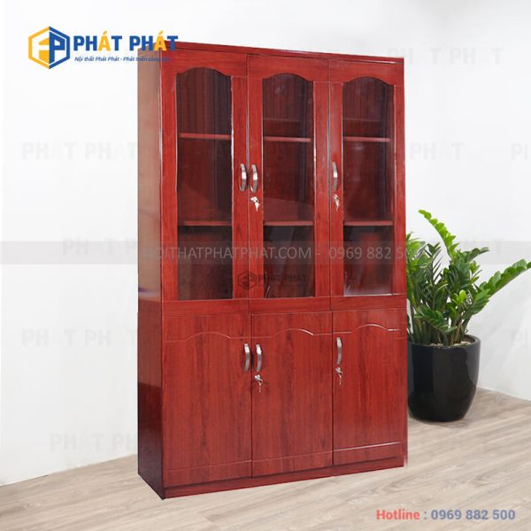 Alternative view of Tủ Tài Liệu Giám Đốc 3 cánh PU TLU03