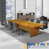 Bàn Họp Sơn PU 3m2 BHU07 2 Bàn Họp 3m2 BHU07
