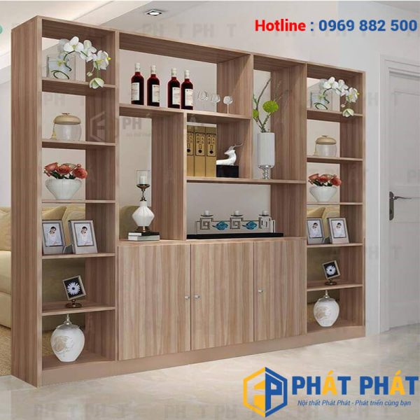 Kệ tủ gỗ 2m KTG08