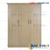 Tủ Quần Áo 3 Buồng 1m6 TA03 1 tu quan ao 1m6