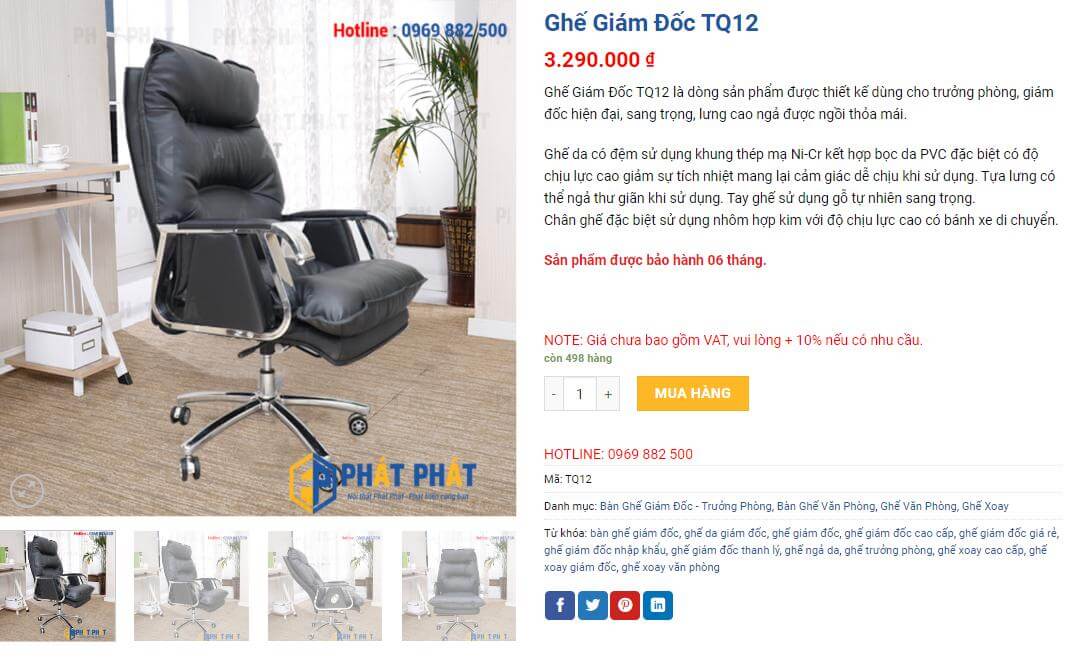 |HOT| Ghế xoay cao cấp cho nhân viên và giám đốc đẹp, hiện đại tại nội thất Phát Phát 10 0a7a97fbebb313ed4aa2