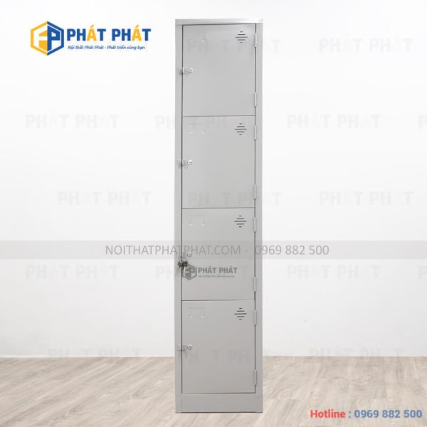 Tủ Sắt 1 cột 4 ô TLM04