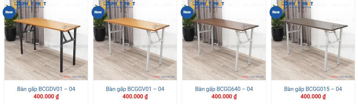 Mẫu bàn văn phòng 1m giá chỉ từ 330.000đ có sẵn tại Nội thất Phát Phát - 2