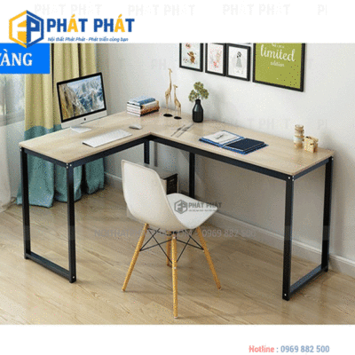 Mẫu bàn văn phòng 1m giá chỉ từ 330.000đ có sẵn tại Nội thất Phát Phát