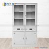 Tủ Sắt 2 Cánh Kính Có Ngăn Kéo TLNK3 2 tu co ngan keo