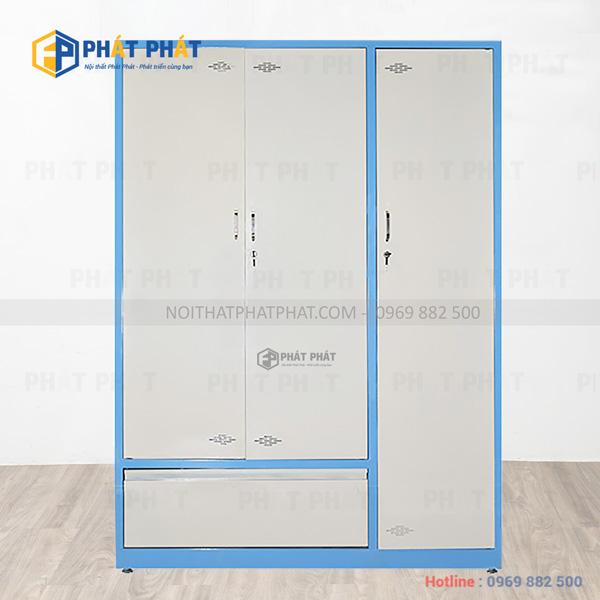 Tủ Quần Áo 3 Buồng 1m6 TA04