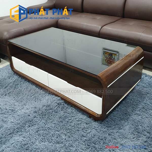 Bàn trà gỗ sồi BTS01