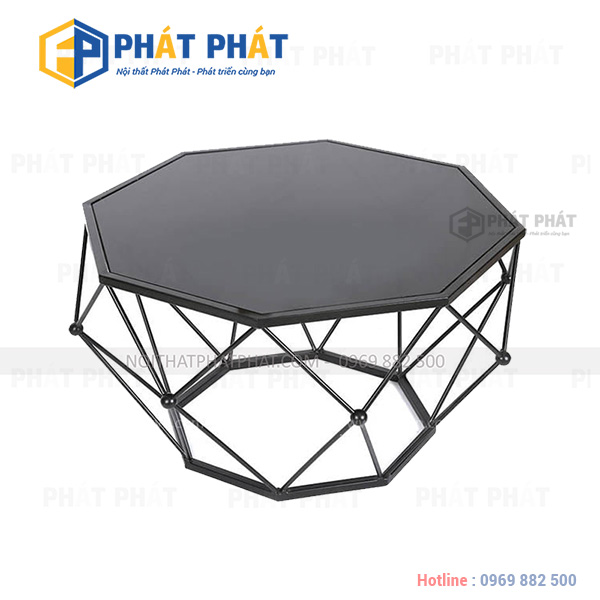 Alternative view of Bàn sofa kim cương BTK01