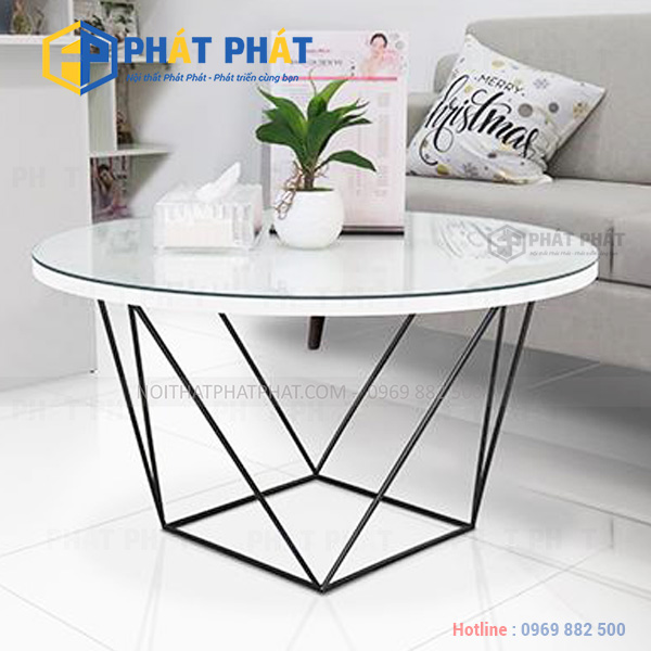 Bàn sofa kim cương BTK02