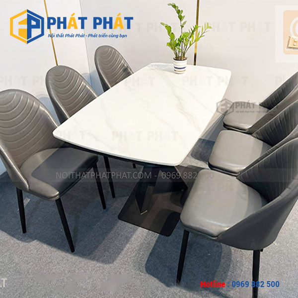 Bàn ăn nhập khẩu cao cấp 6 ghế BA-11