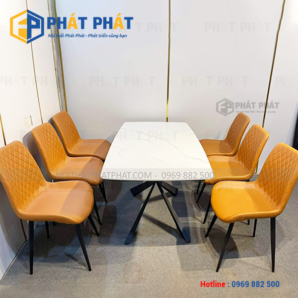 Bàn ăn nhập khẩu cao cấp 6 ghế BA-08