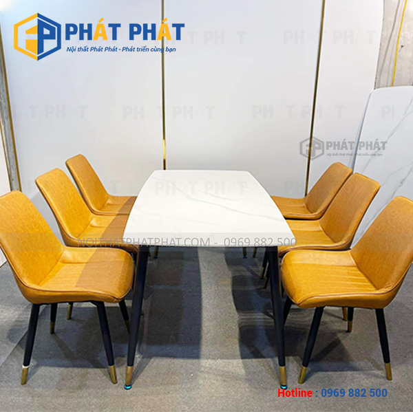 Bàn ăn nhập khẩu cao cấp 6 ghế BA-06