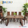 Bàn ăn 6 ghế gỗ tự nhiên cao cấp BA-02 2 ban an moi 7