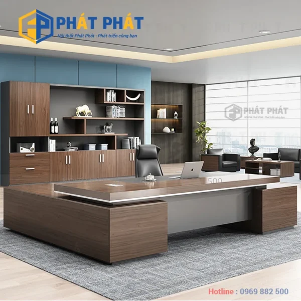 Bán Bàn Giám Đốc Thiết Kế, Ưu Điểm và Cách Lựa Chọn 1 ban lanh dao cao cap thiet ke uu diem va lua chon 648fbc238c4b9