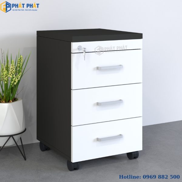 Hộc di động 3 ngăn kéo giá rẻ HDDDT