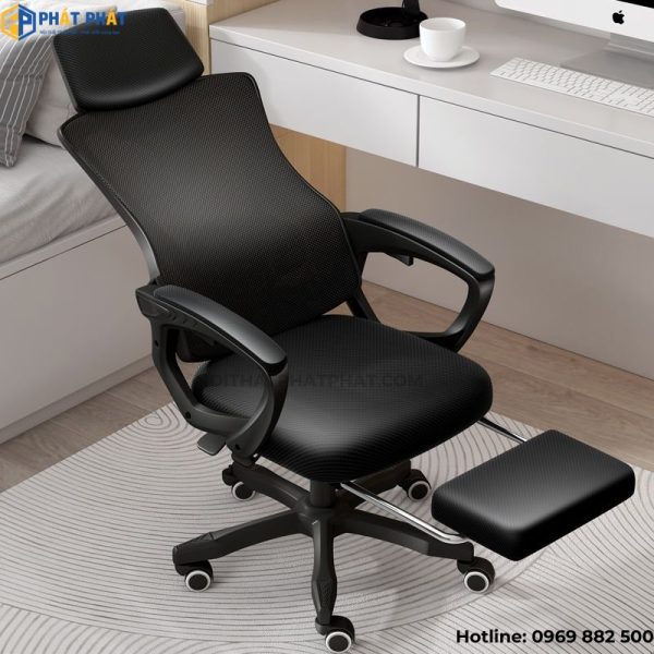 Ghế công thái học Ergonomic CTH01 có gác chân