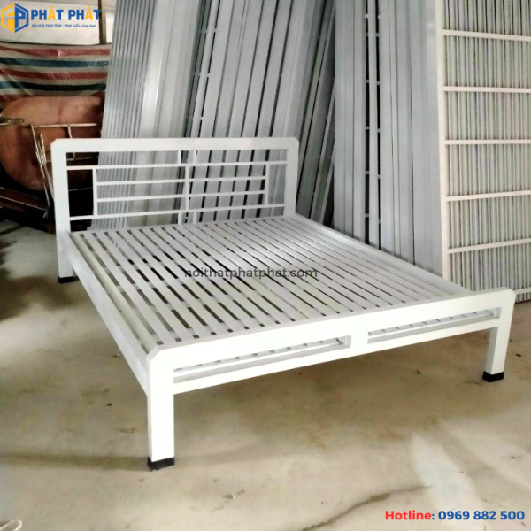 Giường sắt 1m4 GS05
