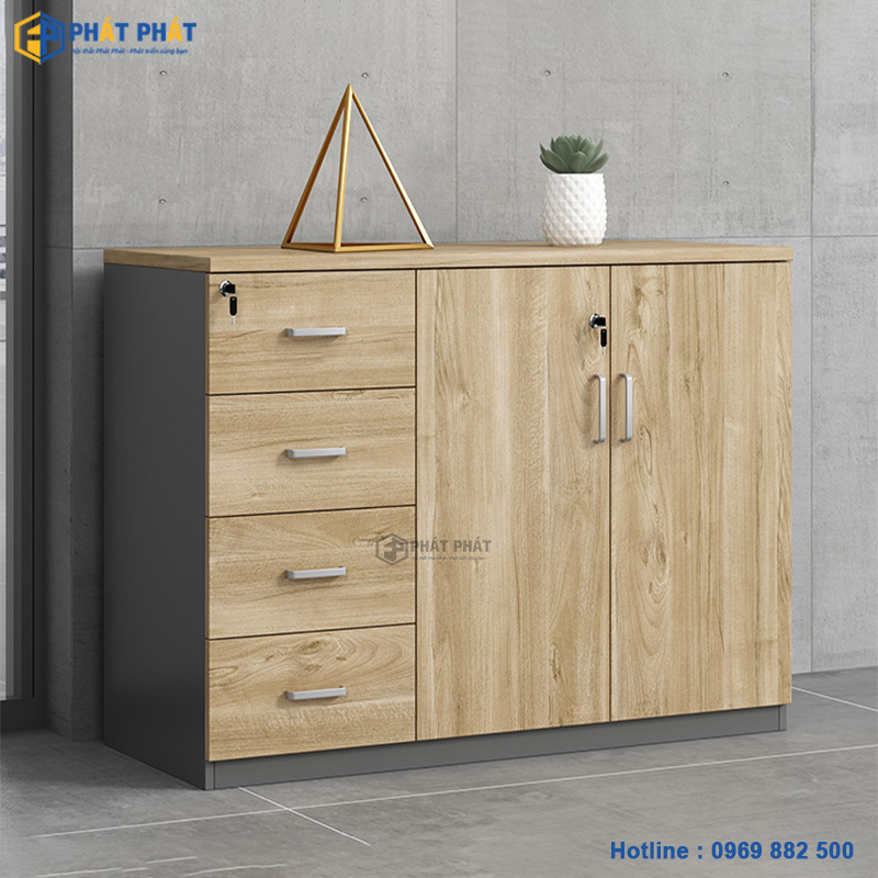 Hệ Tủ Tài Liệu Thấp TLT-04 3C 6 Hệ Tủ Tài Liệu Thấp TLT-04 3C
