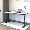 ban nang ha dieu chinh do cao 1m2 co 2 dong co SmartDesk SDD012