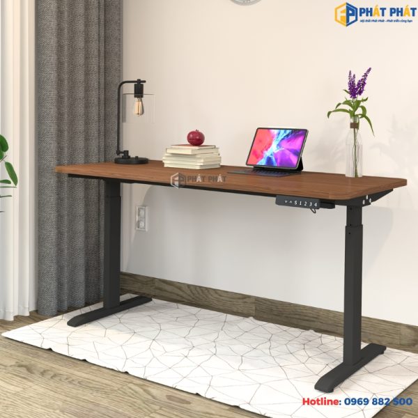 ban nang ha dieu chinh do cao 1m4 co 2 dong co SmartDesk SDD014