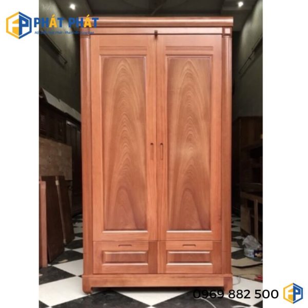 Tủ Áo gỗ 2 cánh TAS02